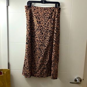 Leopard Print Skirt